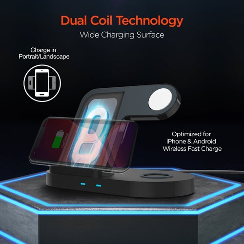 Hypergear 3-in-1 Wireless Charger