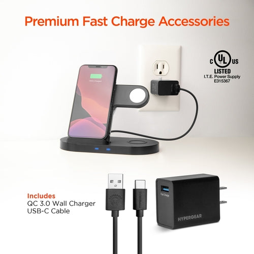 Hypergear 3-in-1 Wireless Charger