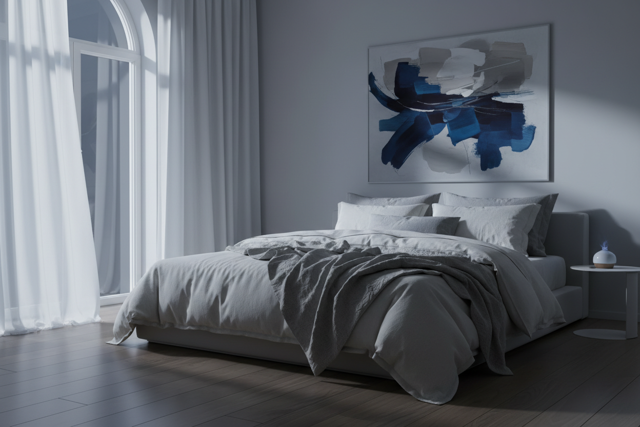 Sleep-themed slideshow background